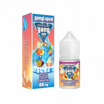 Ар Gang ICE SALT "Йогурт Персик Маракуйя" 30-20