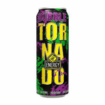 Напиток Tornado Energy Bubble 0.45л